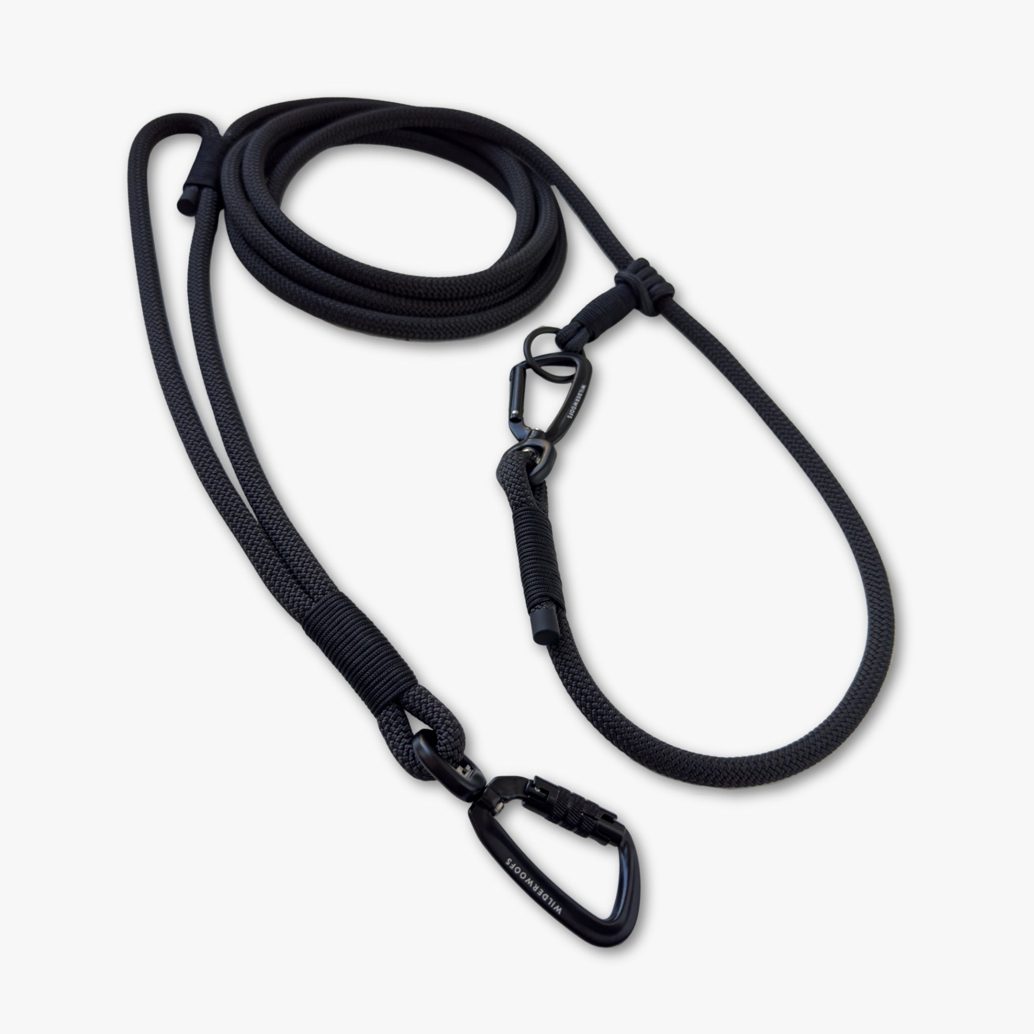 Climbing Rope Convertible Hands-Free Leash with Traffic Handle