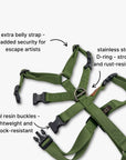 Anti-escape Y-Harness