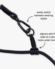 Convertible leash – Standard (9–10 mm Rope)