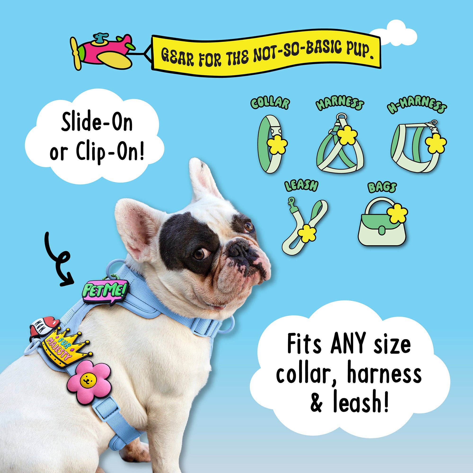 Reactive Jiby Dog Charm