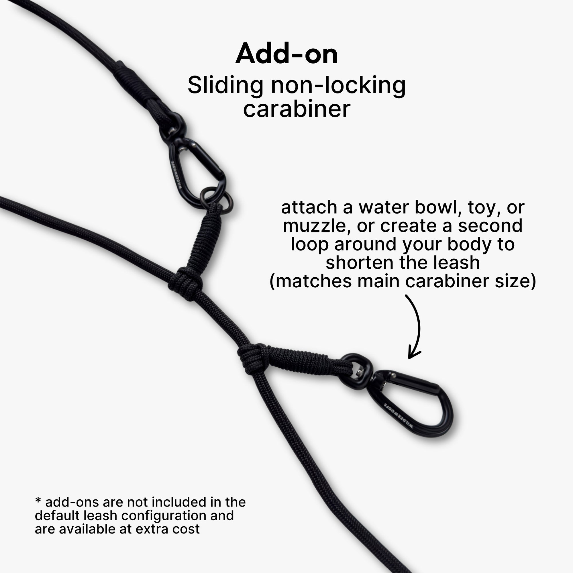 Convertible Leash – Tiny (5–6 mm rope)