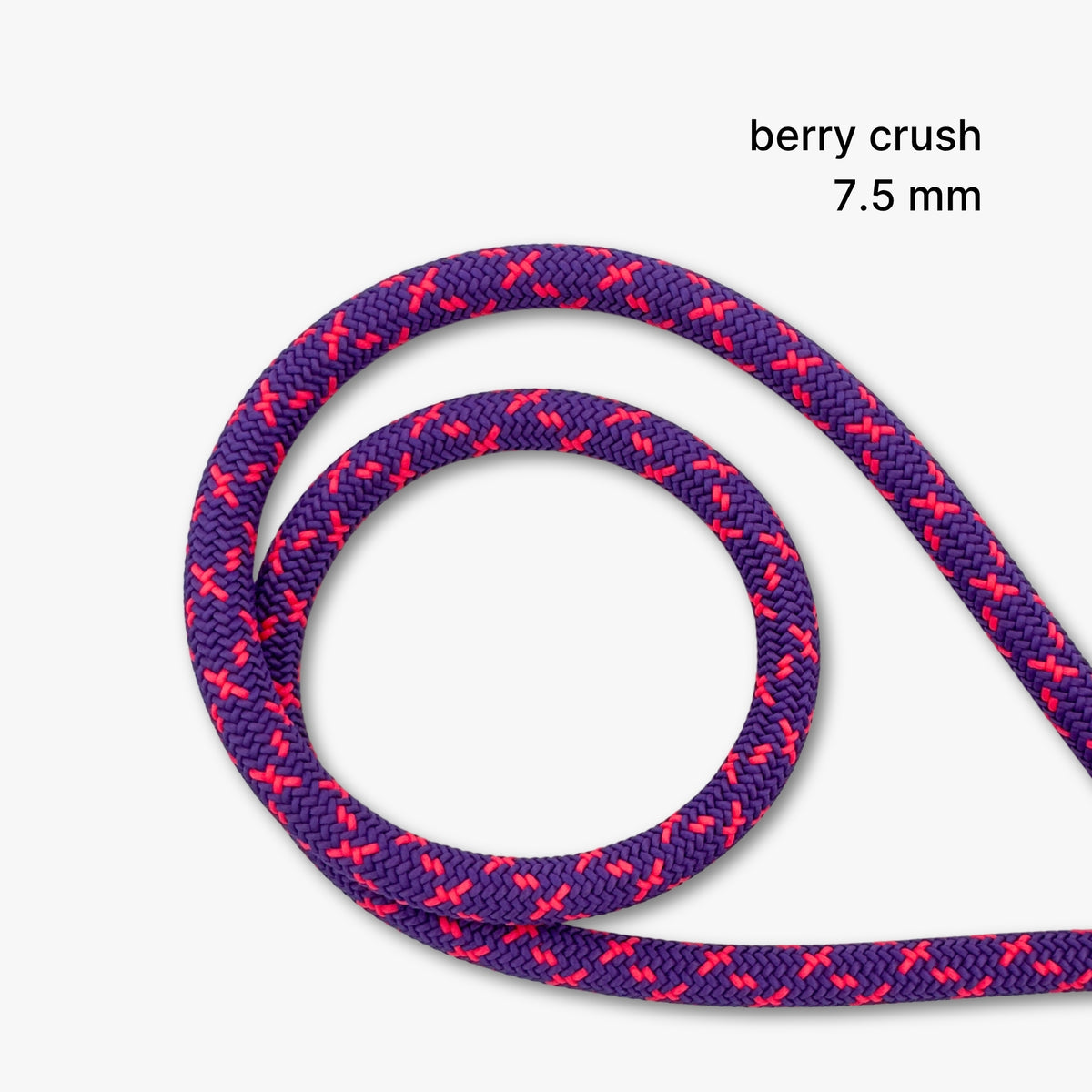 Convertible Leash w/ Traffic Handle – Slim (7–8 mm Rope)